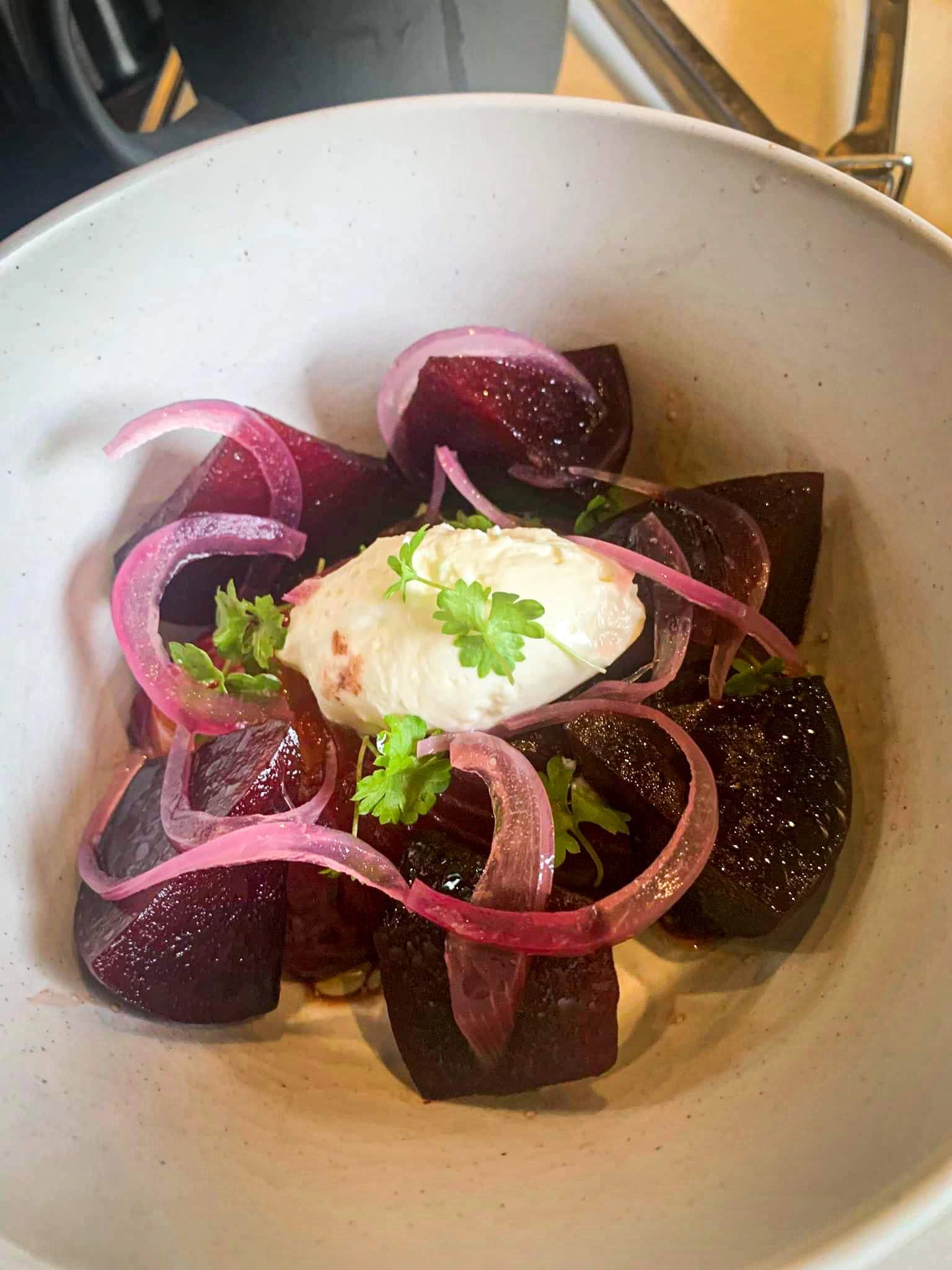 Beetroot Cured Salmon
