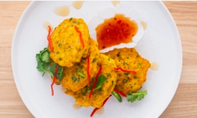 Fish Cakes, Sweet Chili Sauce