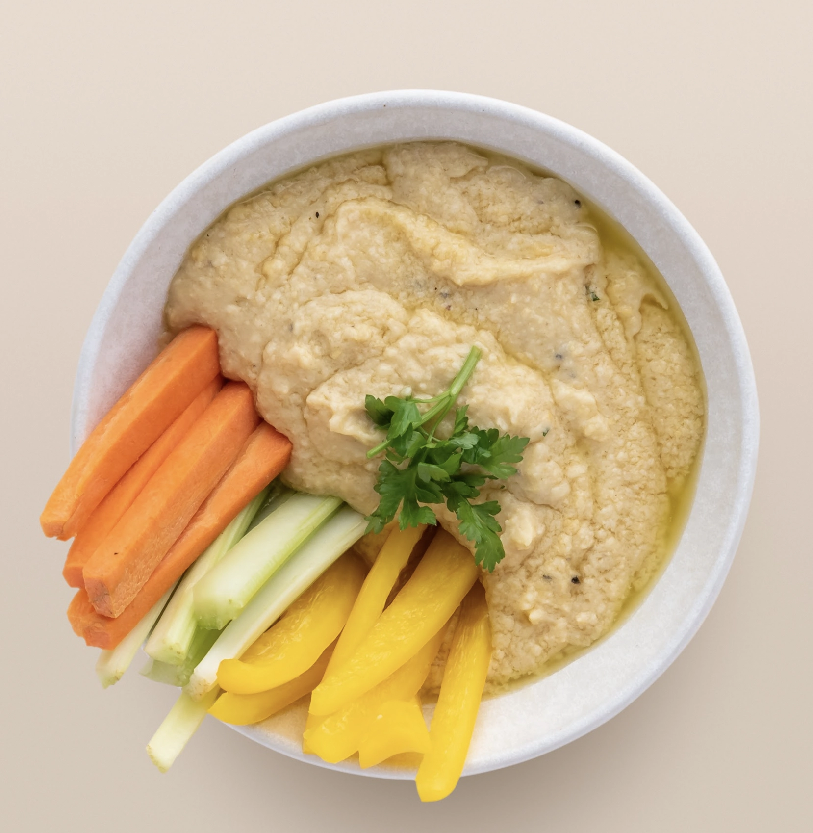 Traditional Hummus W Crudites (V/Ve)
