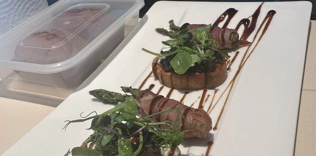 Grilled Prosciutto Wrapped Asparagus