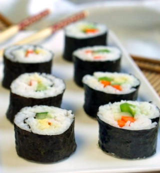 Vegetarians Maki, Teriyaki Sauce (V/Ve)