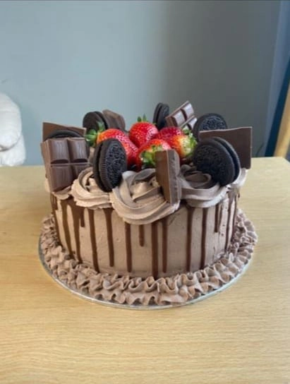Vegan Oreo Celebration Cake