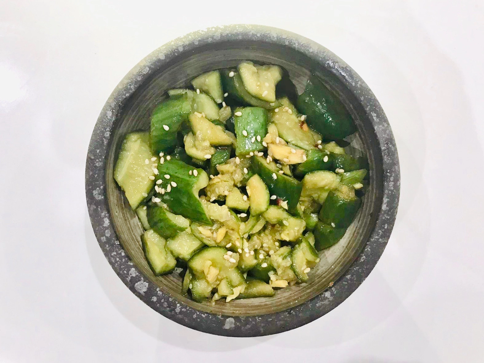 Smashed Cucumber Salad (Ve)