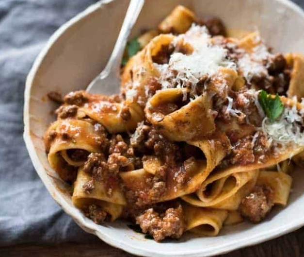 Italian Sausage Pappardelle
