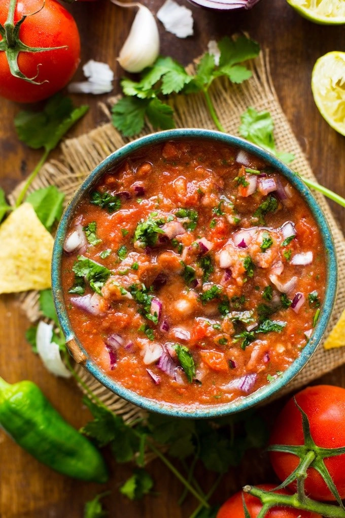 Fresh Tomato Salsa Salad (V)