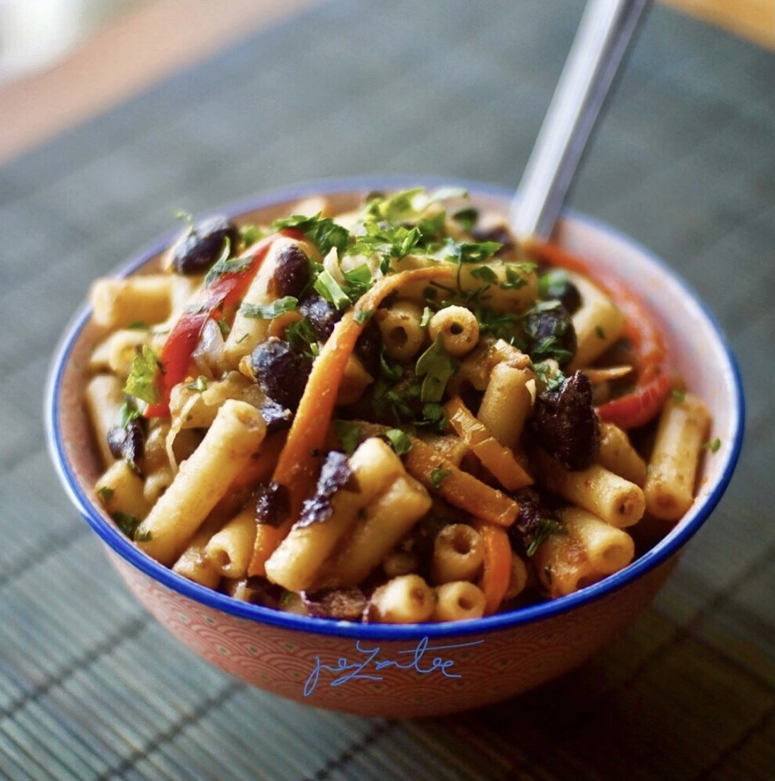 Black Bean Pasta Salad