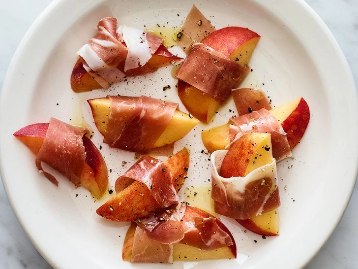 Peach And Prosciutto