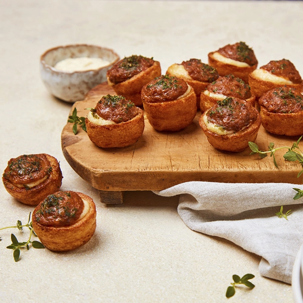 Mini Beef And Horseradish Yorkshire Puddings