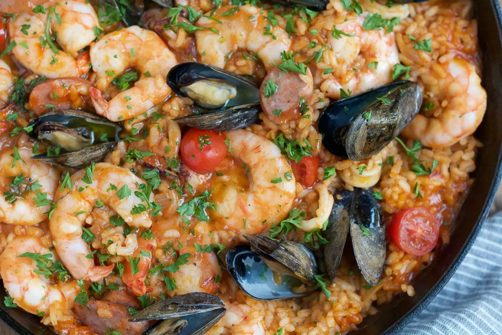 Seafood Paella