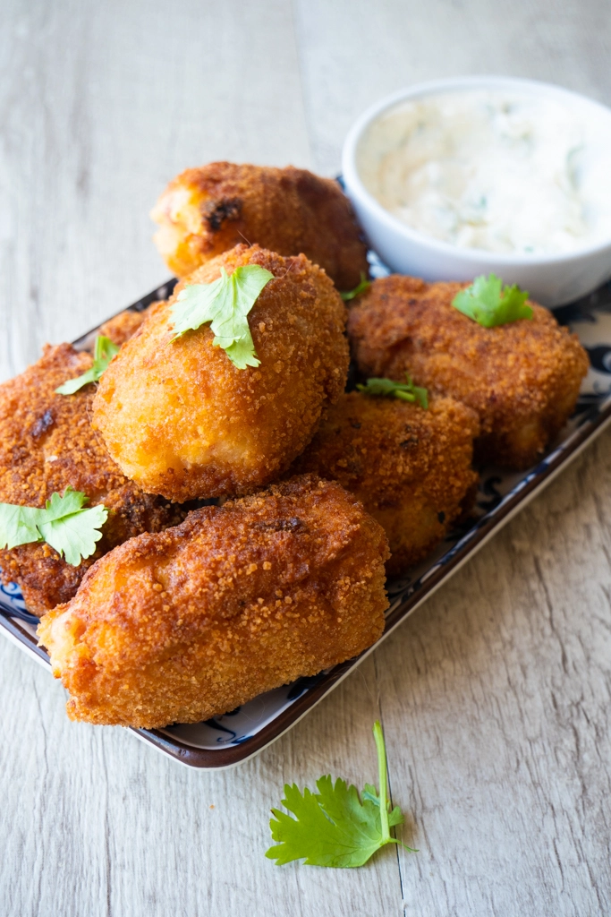 Roasted Pepper Croquette (Ve)