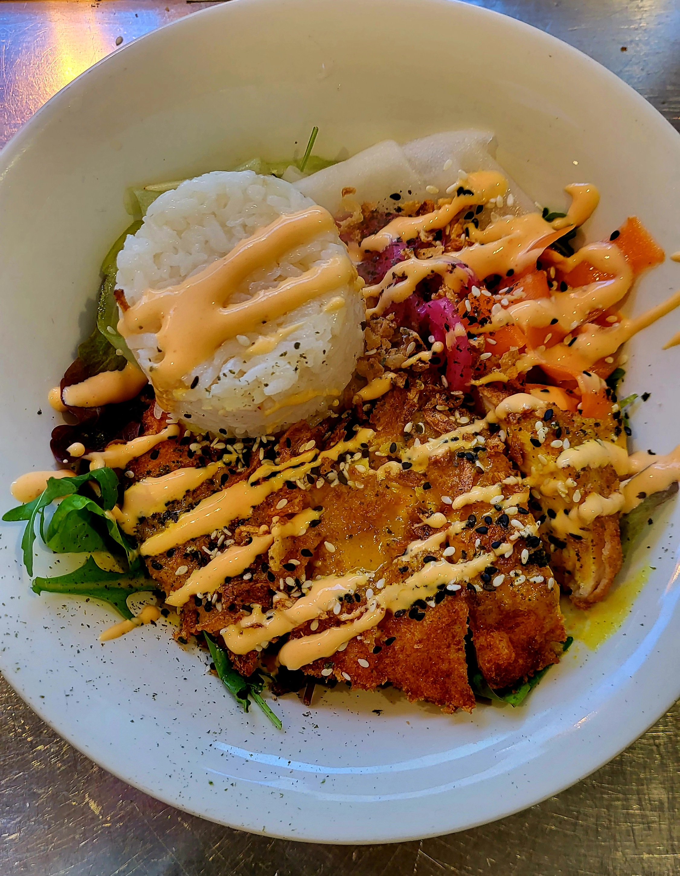 Chicken Poke