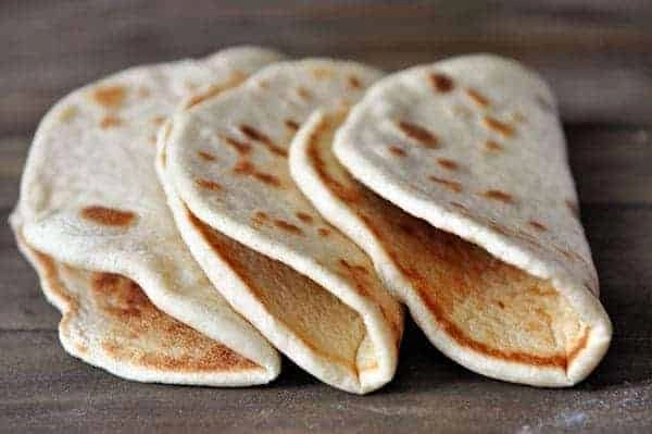 Toasted Pitta Bread
