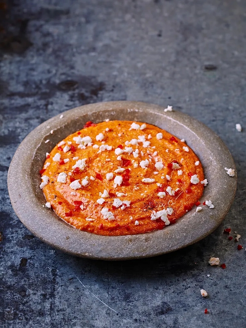 Baba Ganoush  Paprika, Pomegranate And Coriander