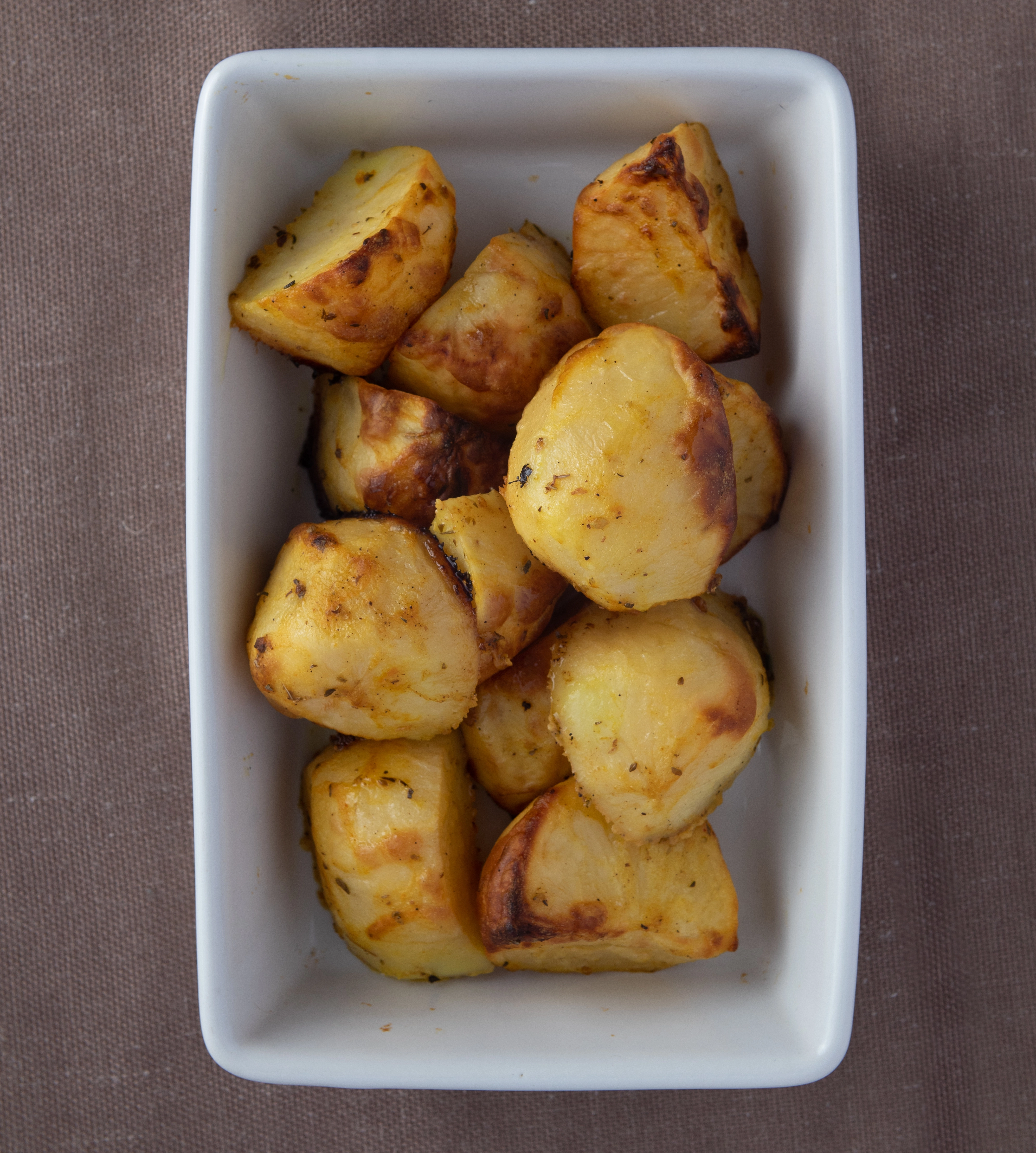 Greek Roast Potatoes (V)