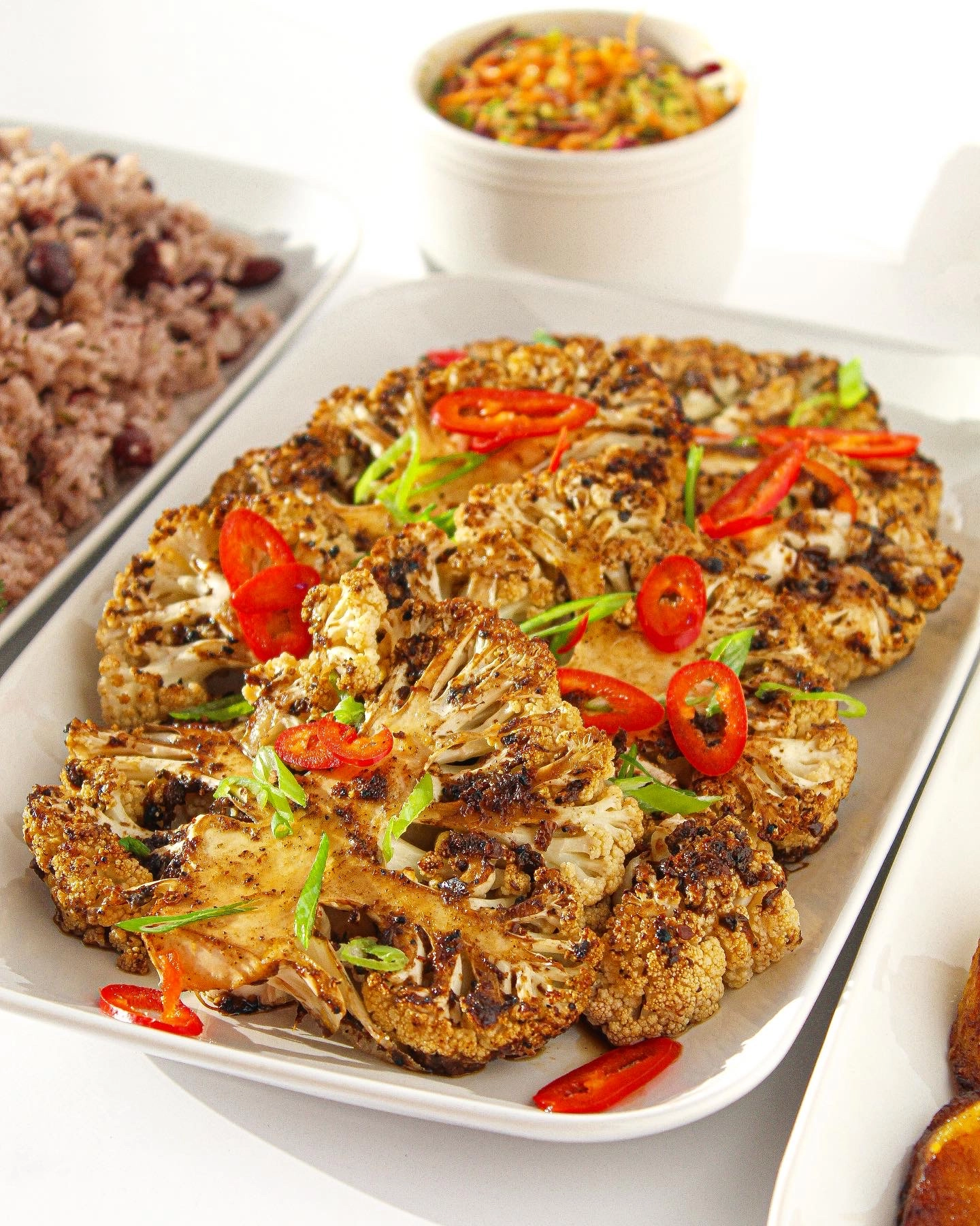 Jerk Cauliflower Steaks