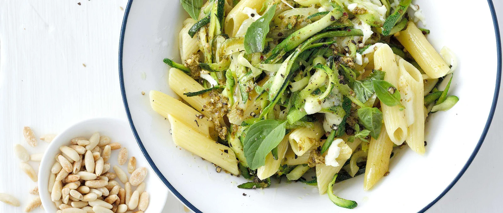 Penne Verdura Al Pesto