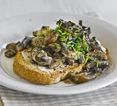 Creamy Wild Mushrooms On Sourdough Toast (Ve)
