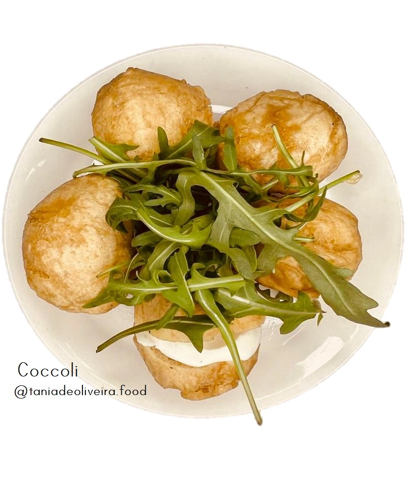 Coccoli - Or “Cuddles”  Little Balls Of Fried Sourdough Stuffed With Stracchino And Proscuitto