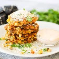 Mexican Street Food Corn Fritters (V/Ve)