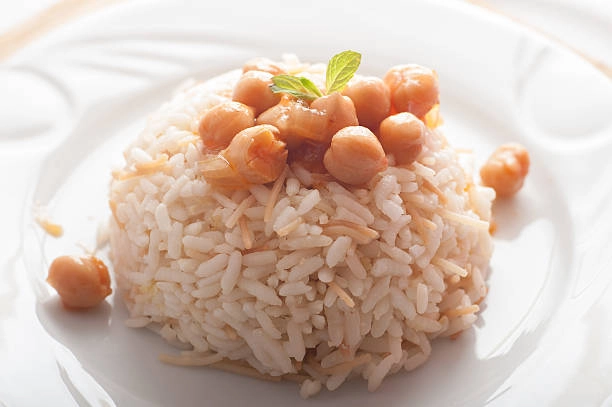 Rice Pilau With Chickpeas (Ve)