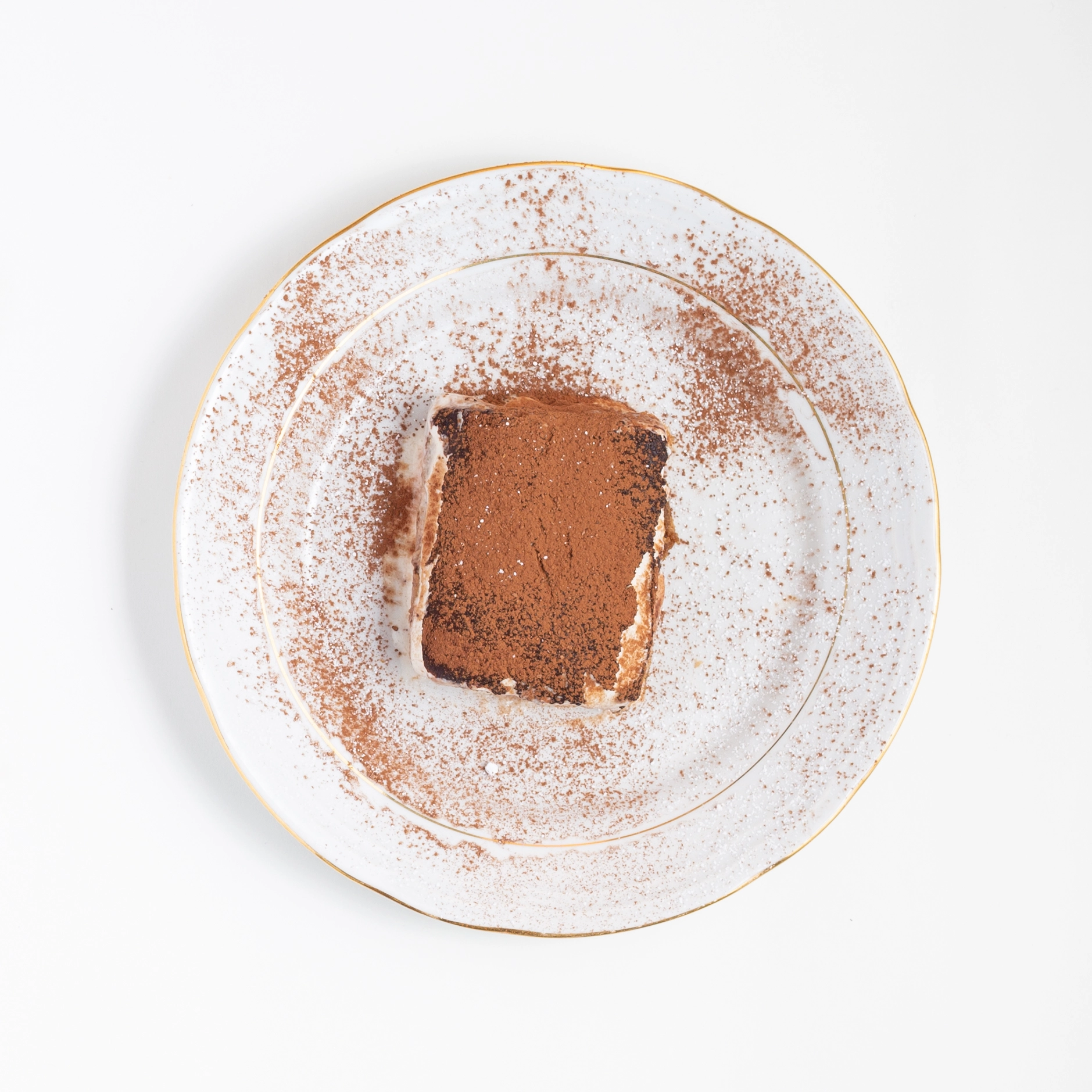 Tiramisù Classic Italian Dessert With Mascarpone Cream And Cocoa (Vegetarian)