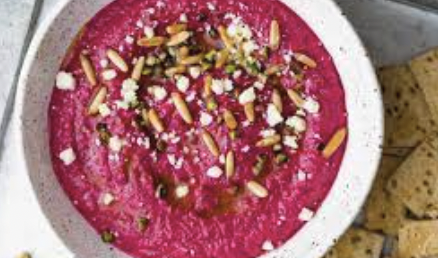Beetroot And Mint Dip