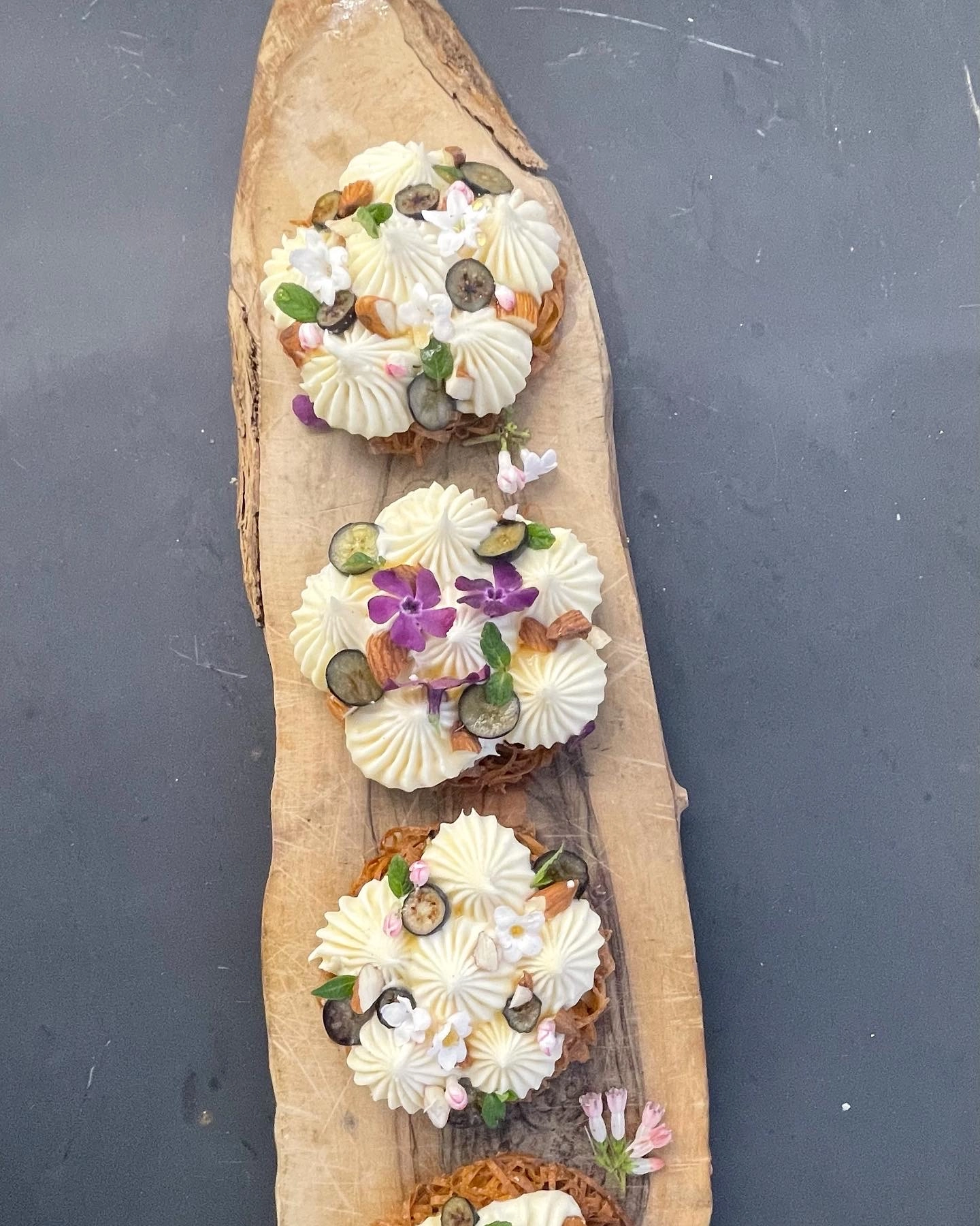 Honey And Whipped Feta Cheesecake