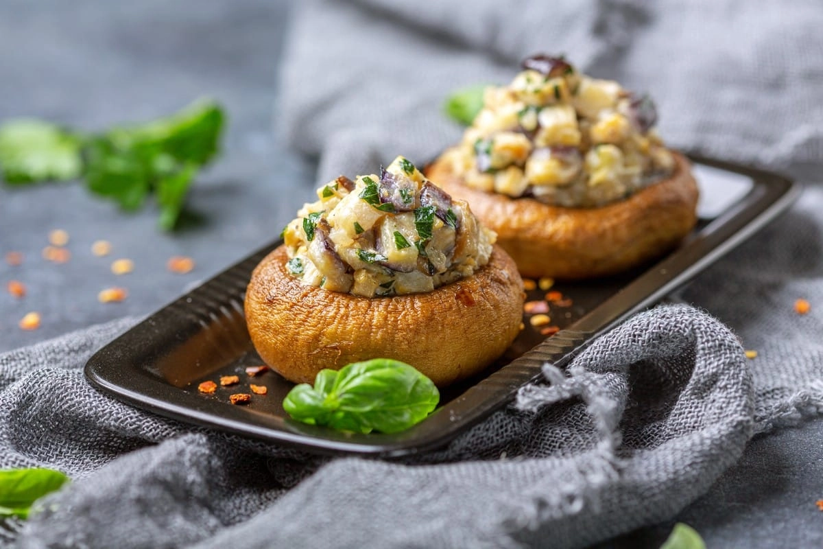 Stuffed Chesnut Mushroom