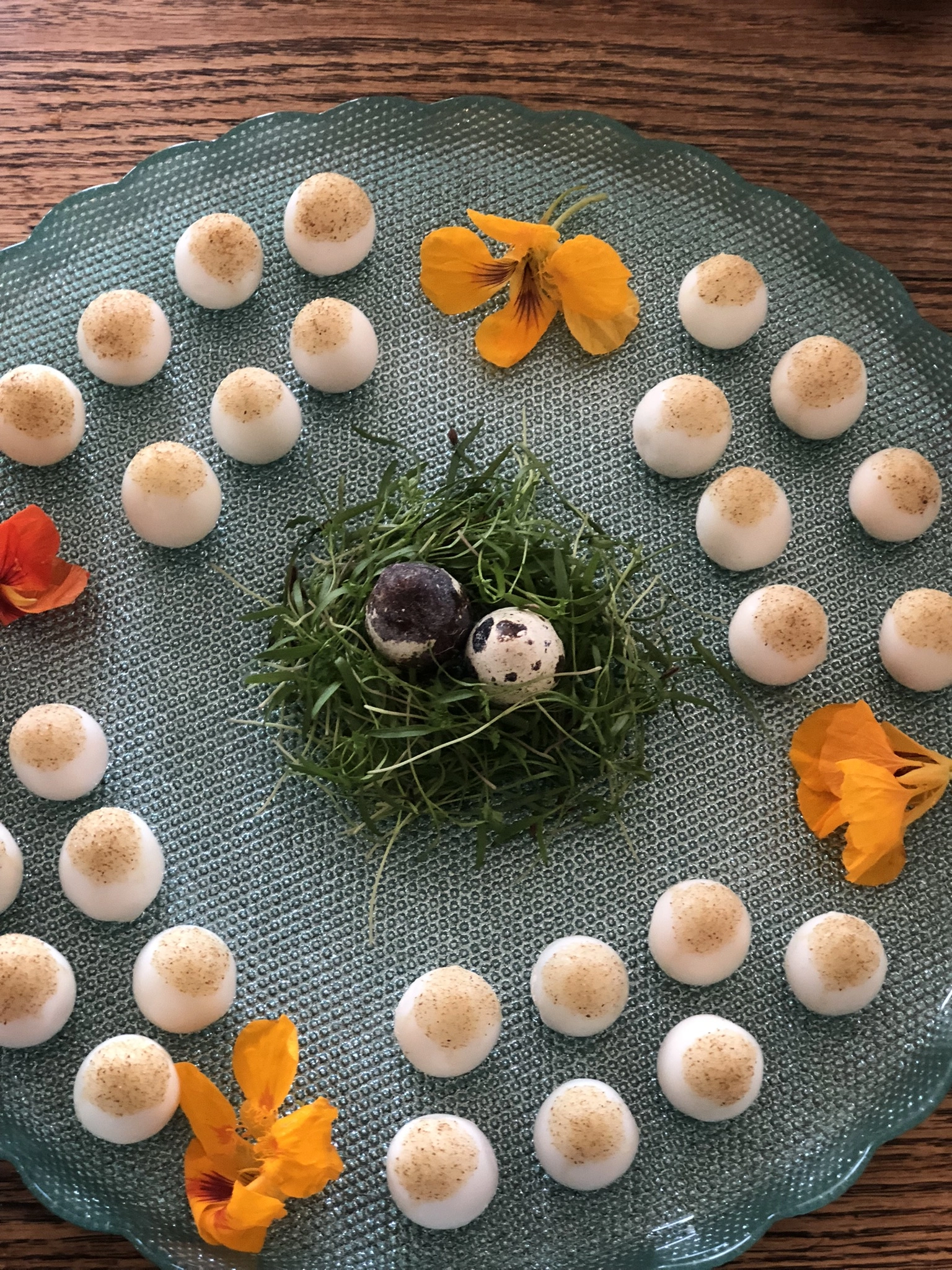 Quails Eggs Dipped In Celery Salt (Cold) (V)