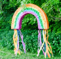 Large Rainbow Piñata