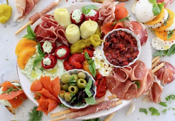 Italian Antipasti Sharing Board 