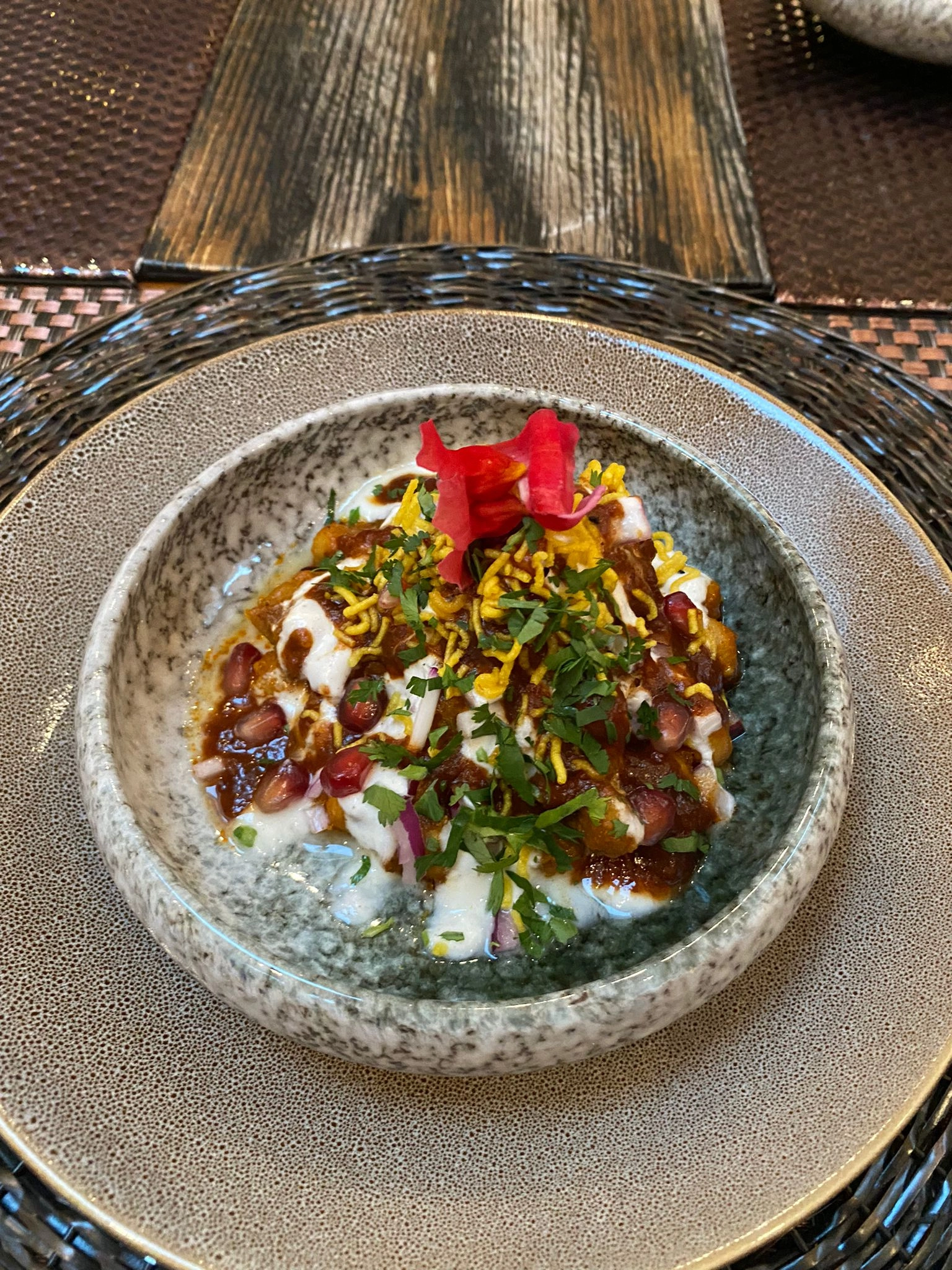 Alu Tikki Chaat (Ve)