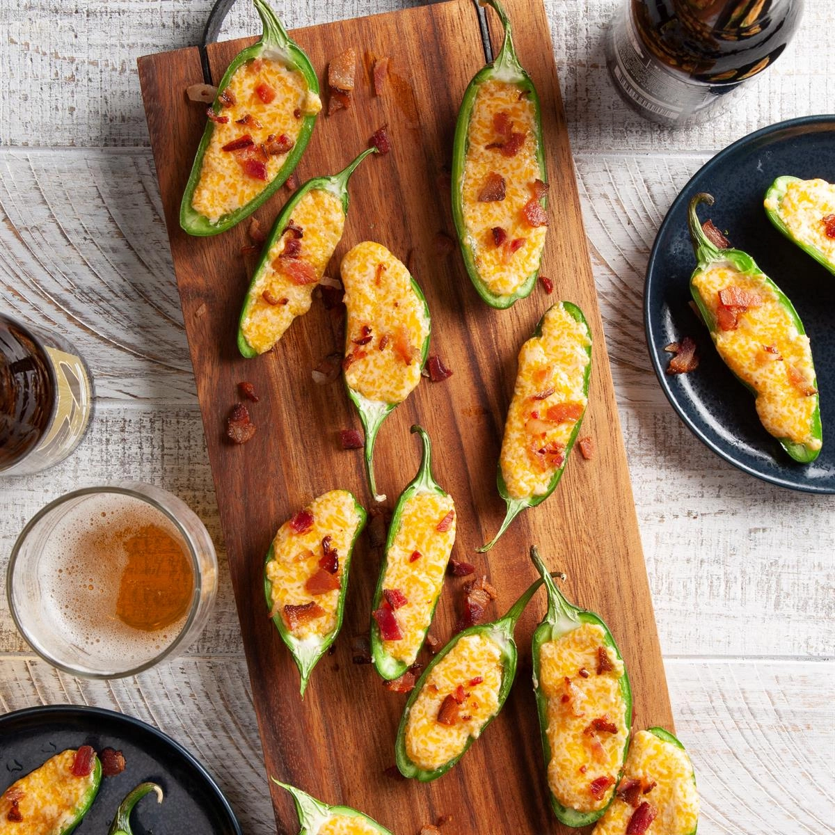 Jalapenos Stuffed With Cheese
