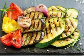 Mixed Grilled Vegetable (Peppers, Aubergine, Courgette) (Vegan)