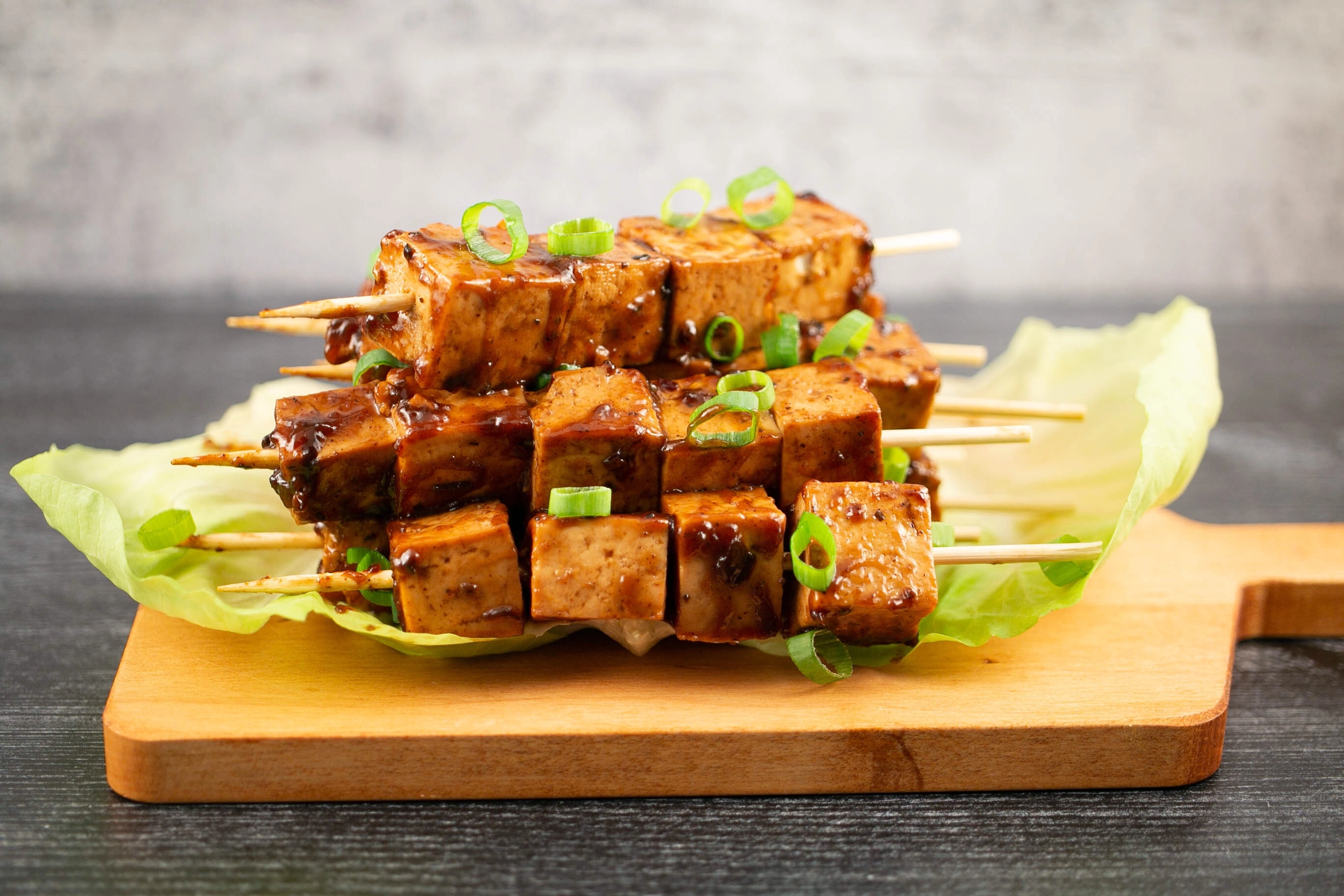 Korean Bbq Tofu Skewers (Ve)