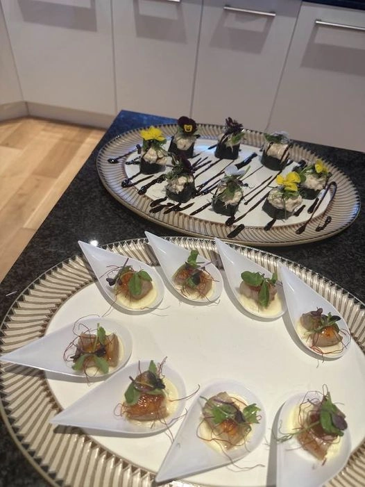 Pork Belly, Celeriac Purée & Chilli Jam Spoons (Most Popular)
