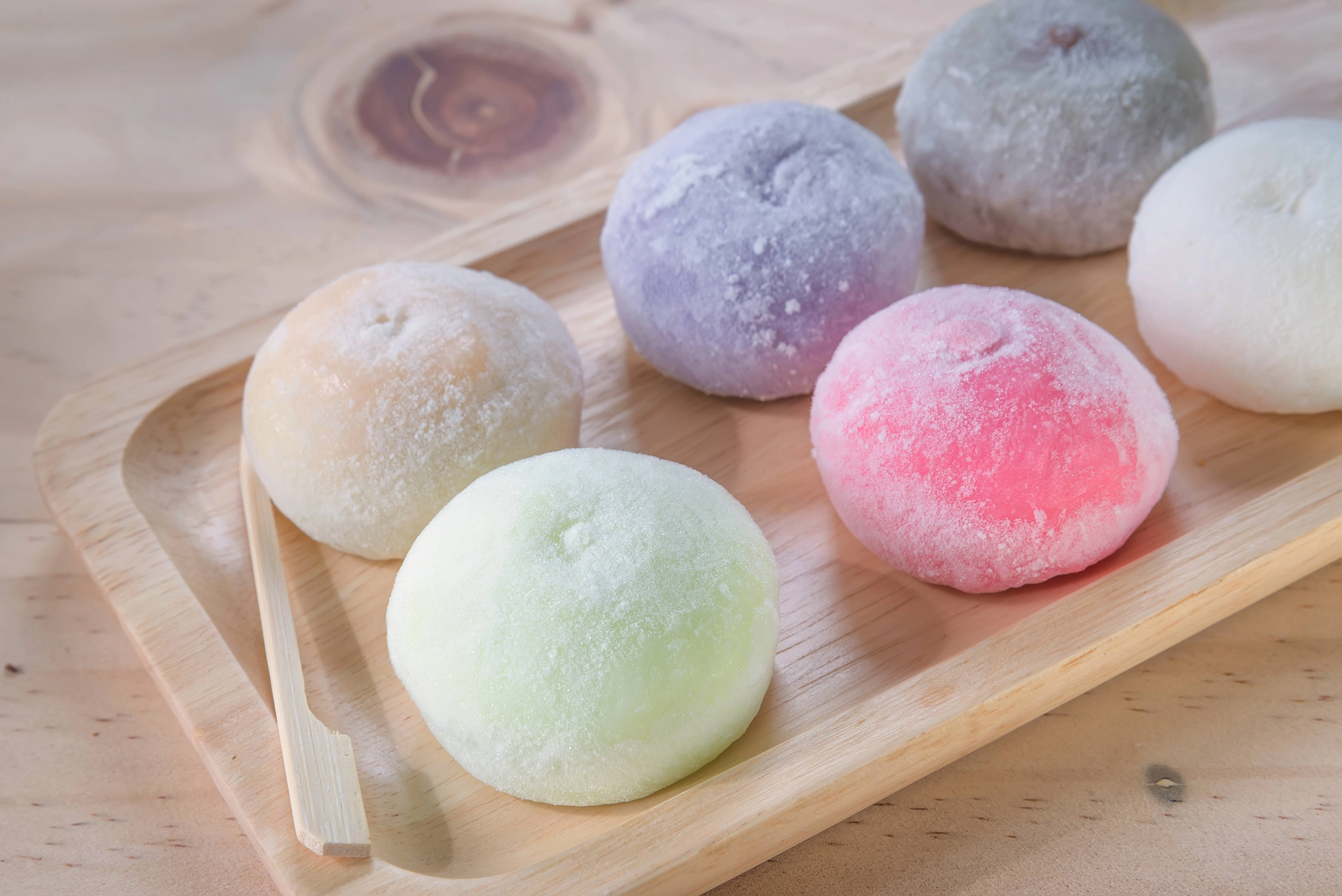 Selection Of Mochi Ice-Cream
