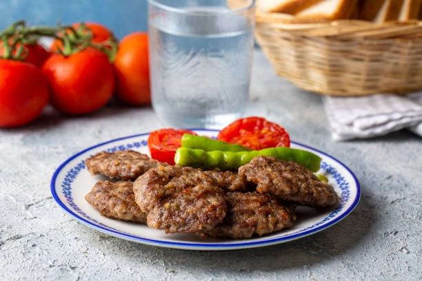 Kofte With Grilled Vegetables