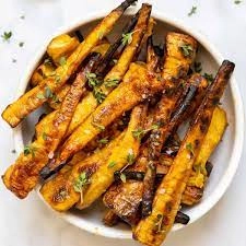 Maple Glazed Parsnips