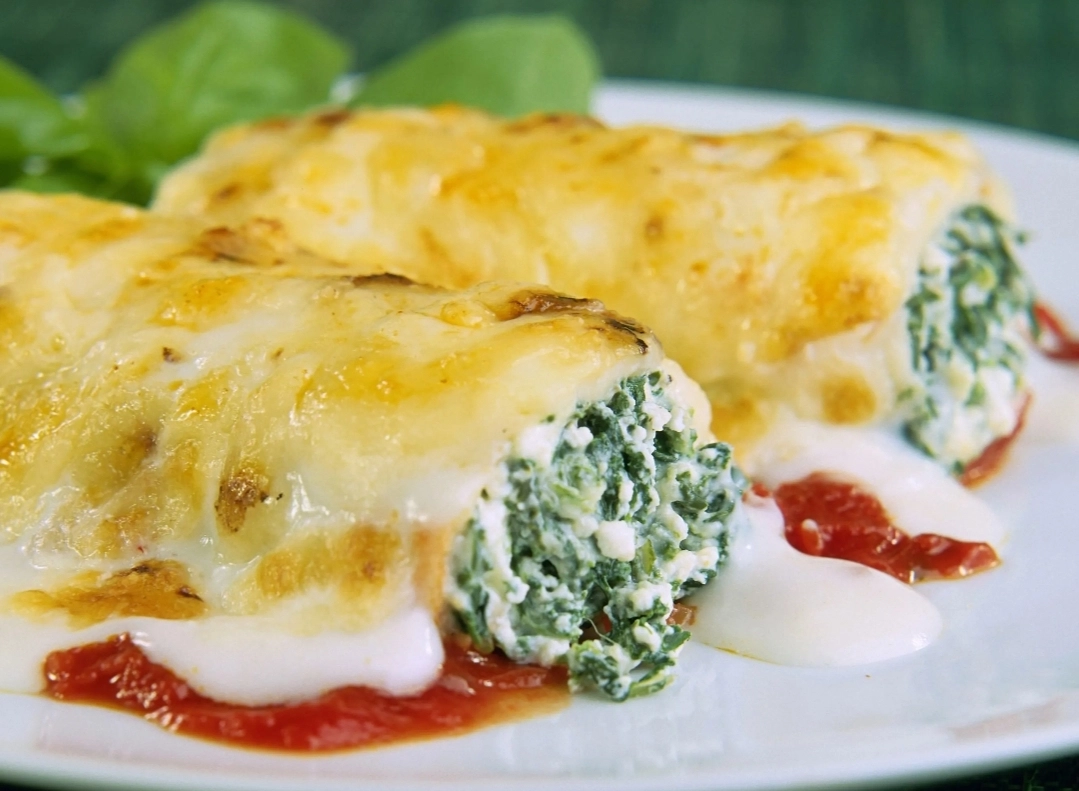 
Spinach And Ricotta Cannelloni