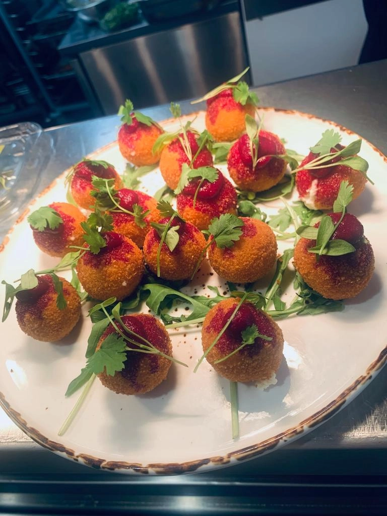 Chorizo Paella Bon Bon 