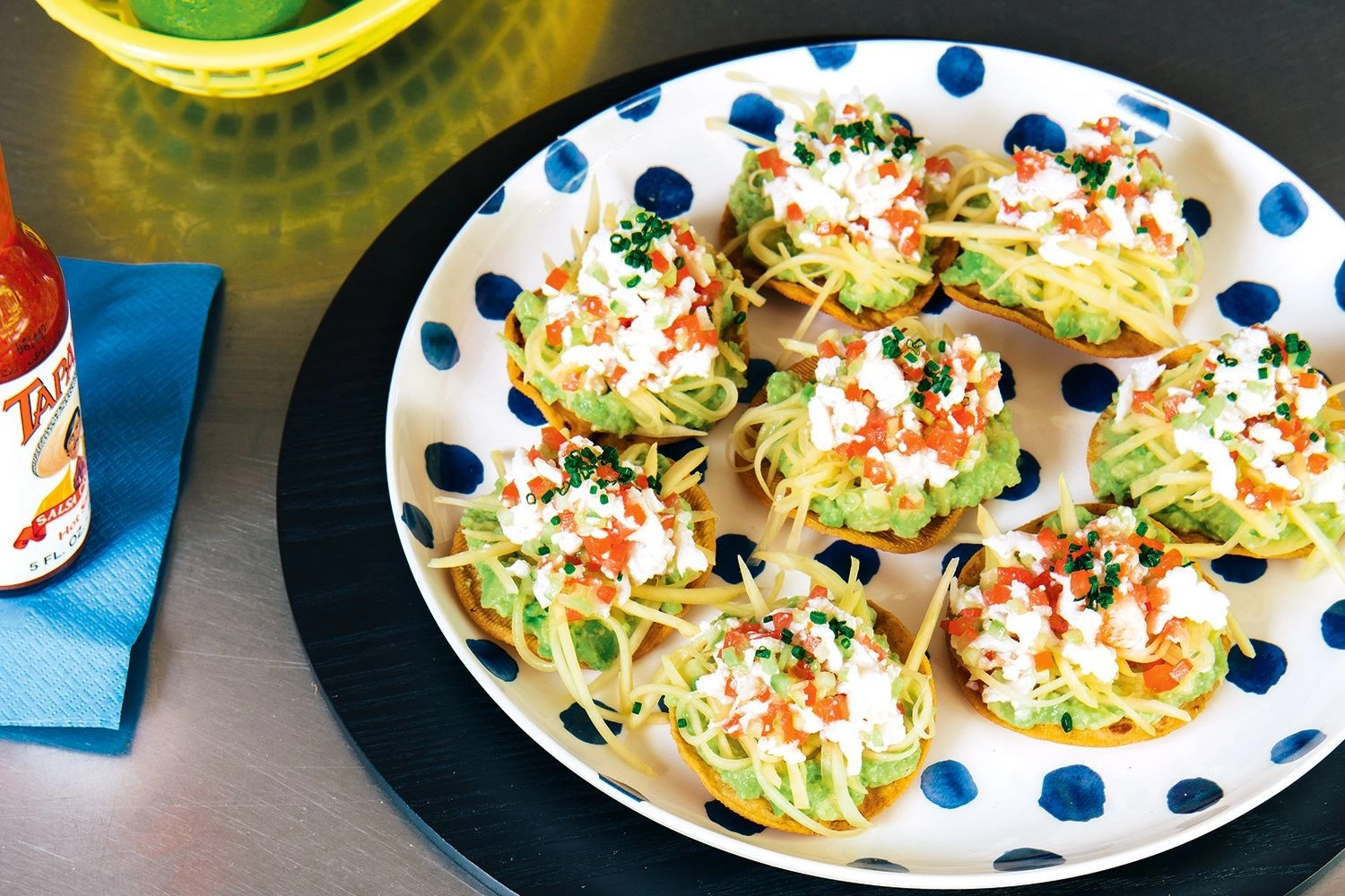 Crab Tostadas With Green Mango