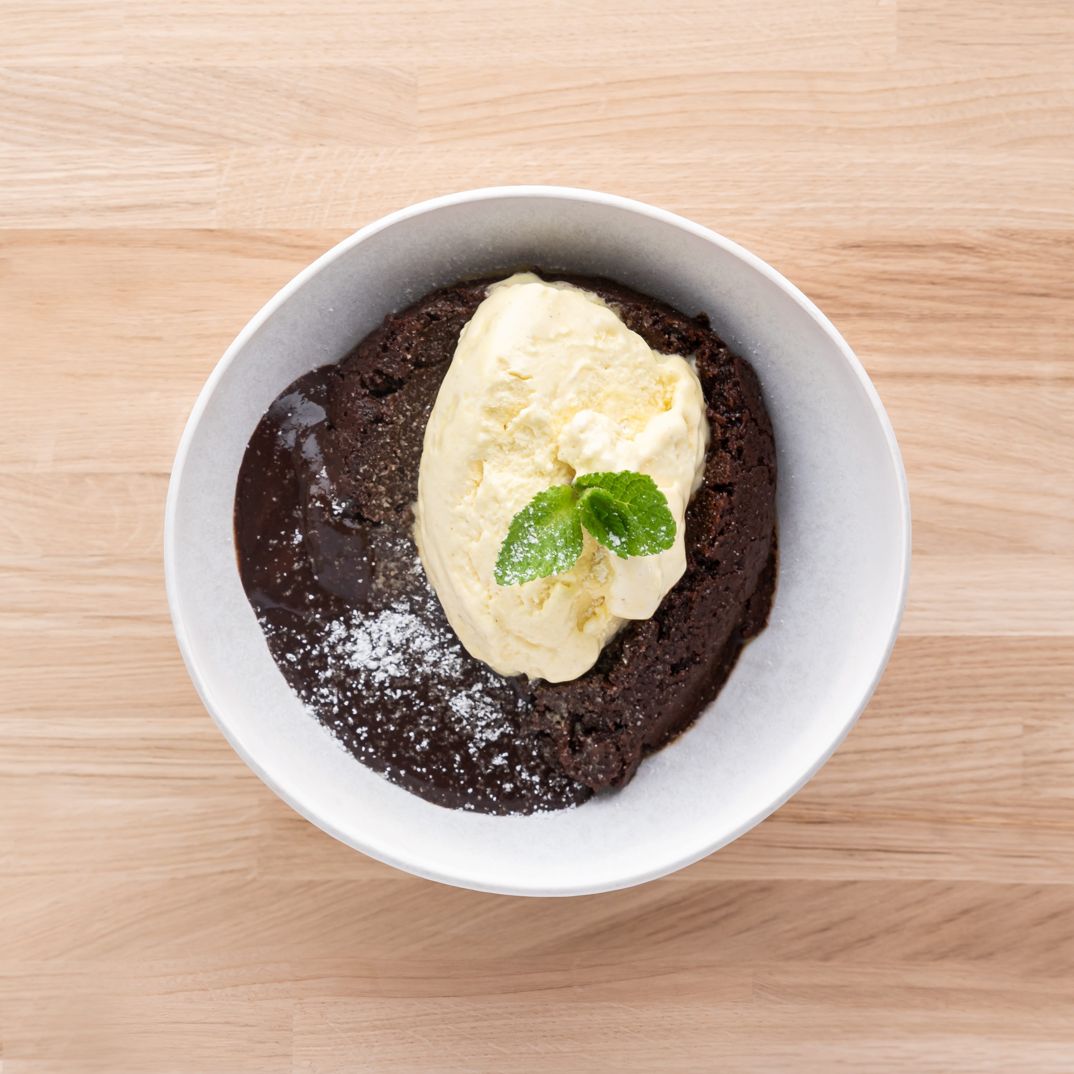 Molten Chocolate Fondant (V)