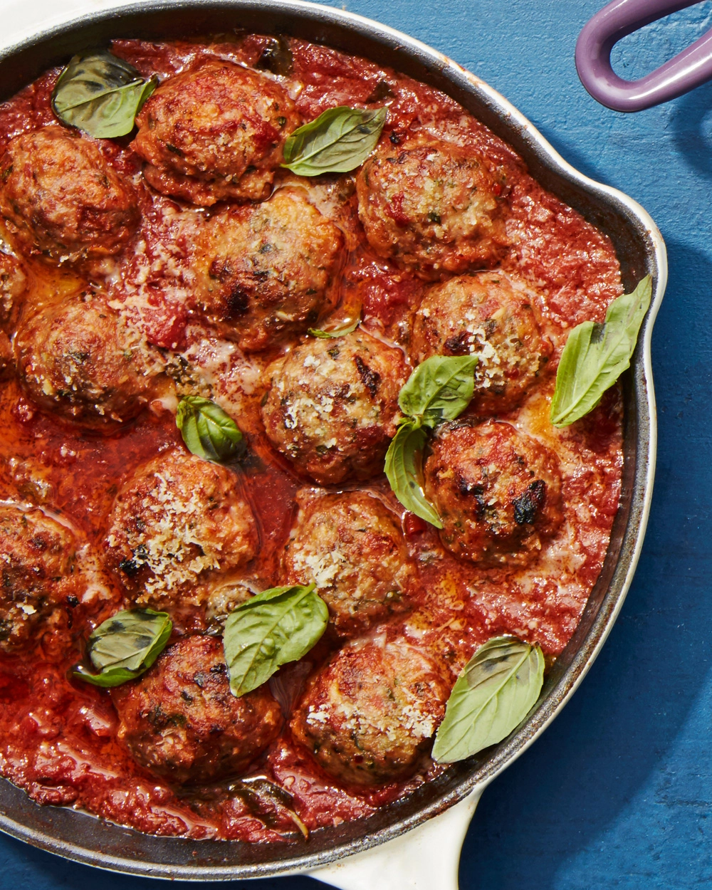 Grandma`s Lamb Meatballs (Polpette), In Fresh Basil Tomato Sauce 