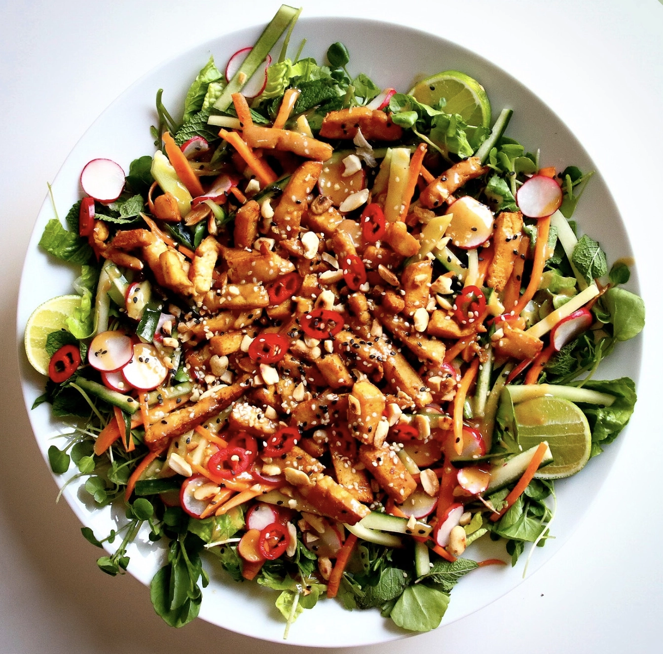 Bang Bang Tofu Salad