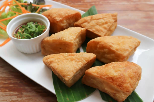 Southern Fried Tofu W Whole Grain Mustard