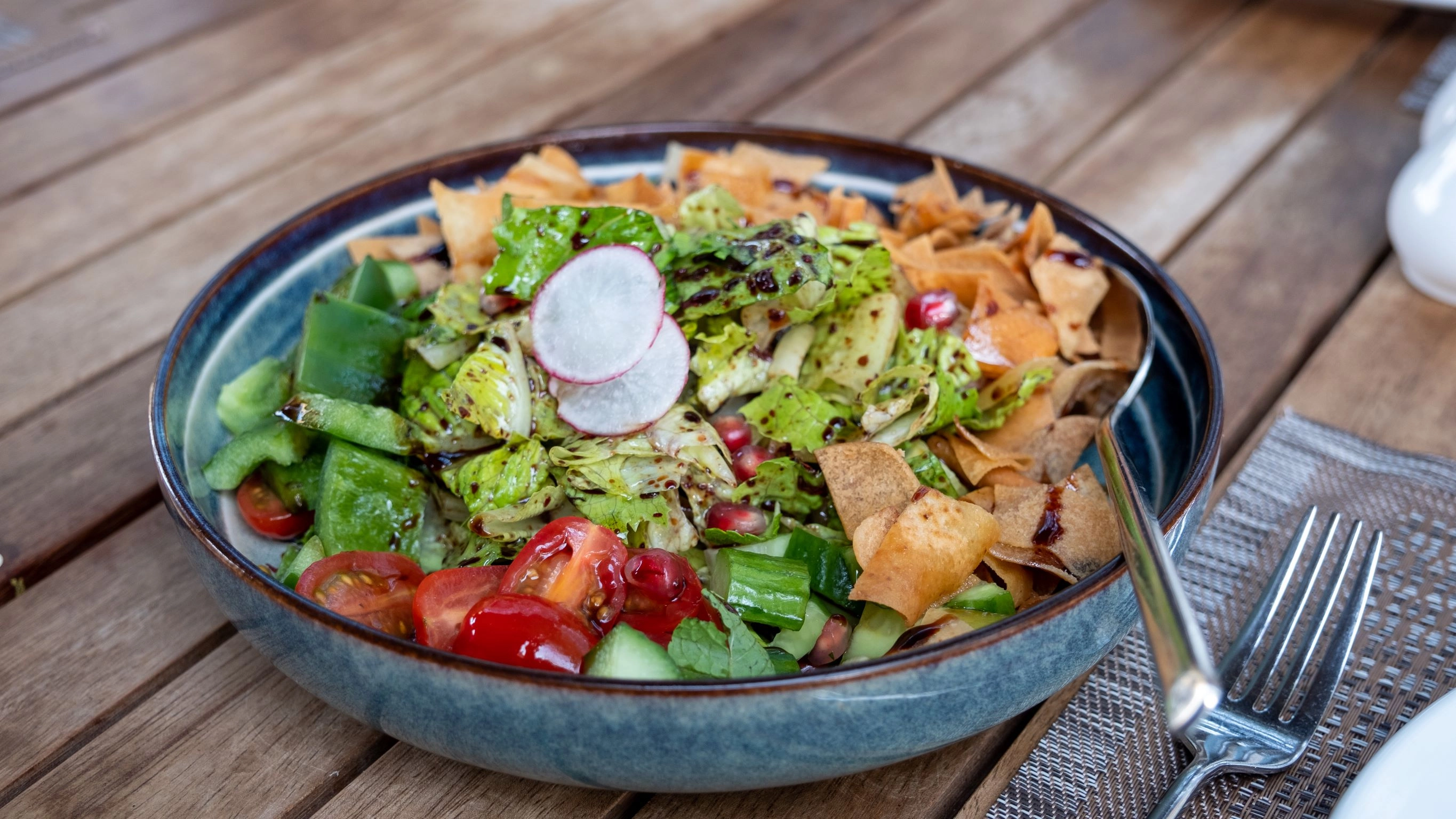 Fattoush Salad (Vegan)