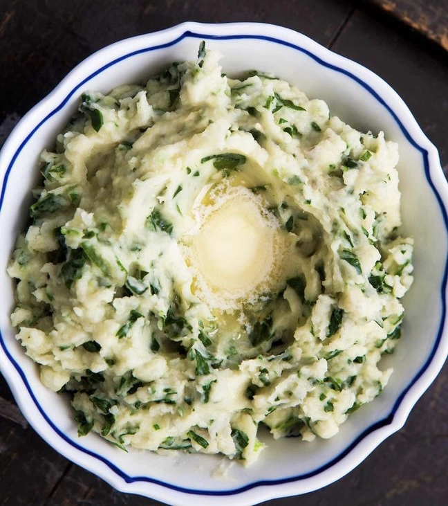 Green Cavolo Colcannon (V)