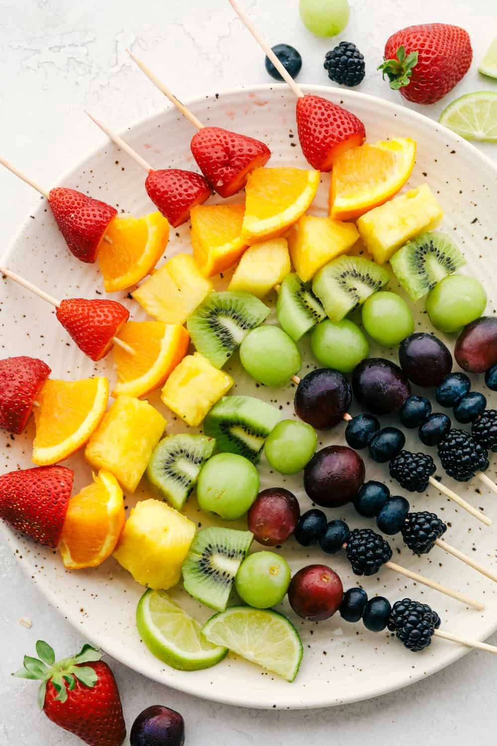 Seasonal Fruit Skewers
