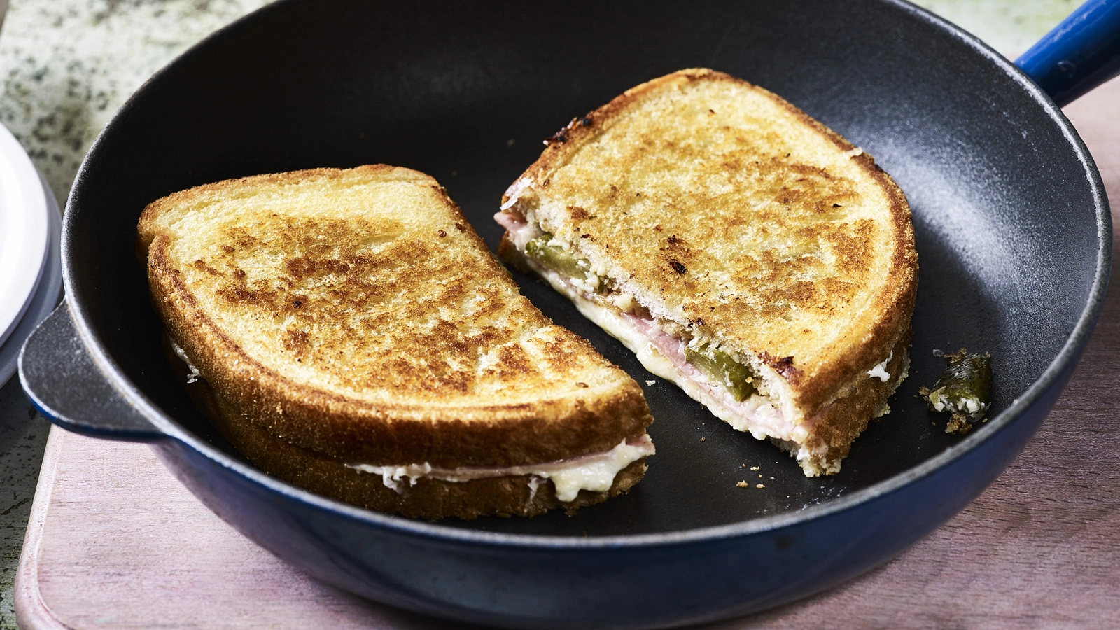 Egg, Bacon And Cheese Toasty